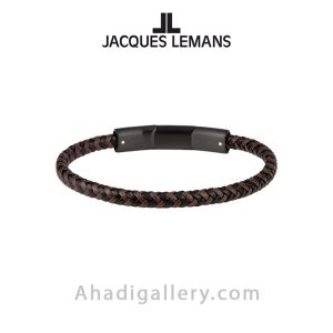 دستبند چرم ژاک لمن مدل S-B110A