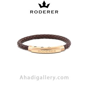 دستبند چرم رودرر مدل BR1BRR