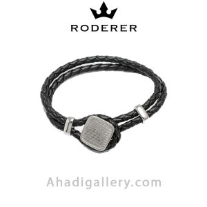 دستبند چرم رودرر مدل BR3BKS