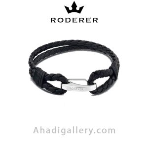 دستبند چرم رودرر مدل BR5BKS