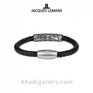 دستبند چرم ژاک لمن مدل S-B122A20