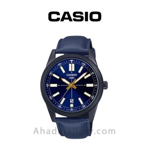 ساعت مچی کاسیو مردانه مدل MTP-VD02BL-2EUDF
