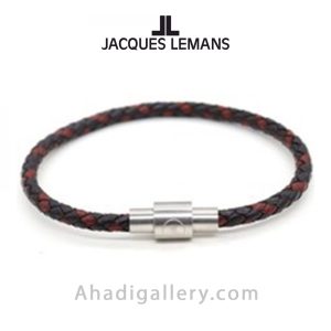 دستبند چرم ژاک لمن مدل s-b102a22
