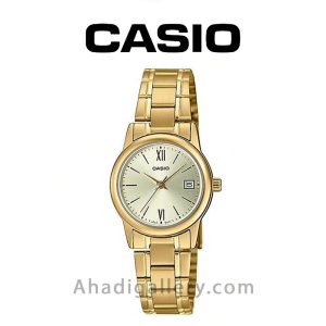 ساعت مچی کاسیو مدل LTP-V002G-9B3UDF