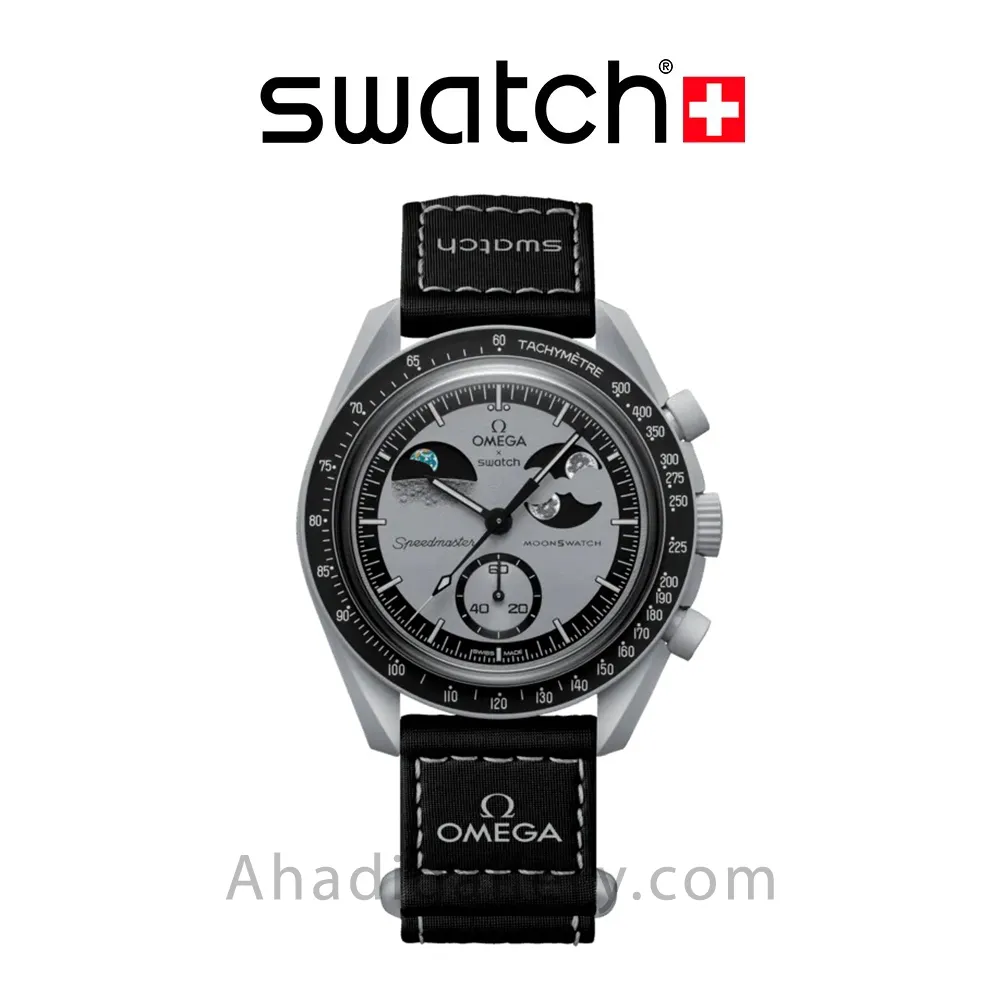 Omega-Swatch-SO33M700 ساعت مچی امگا سواچ MISSION TO EARTHPHASE مدل SO33M700