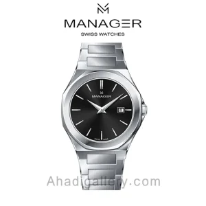 ساعت مردانه منیجر مدل MAN-RF-111-SM