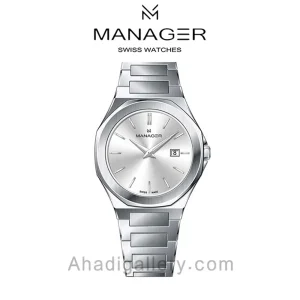 ساعت زنانه منیجر مدل MAN-RW-112-SM