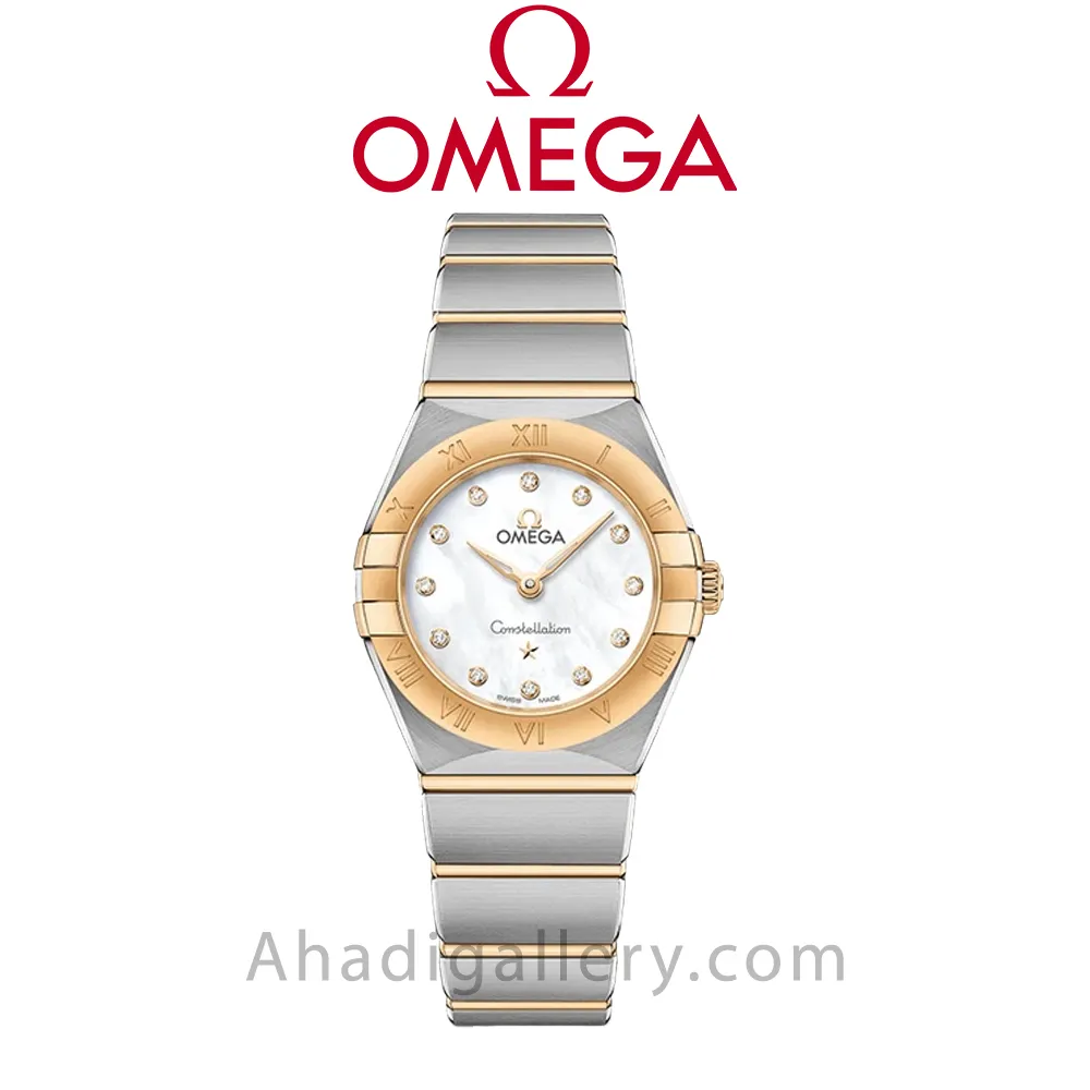 Omega-13120256055002 ساعت مچی زنانه امگا مدل 13120256055002